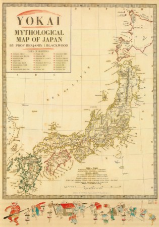 Yokai, mapa del Japón mitológico